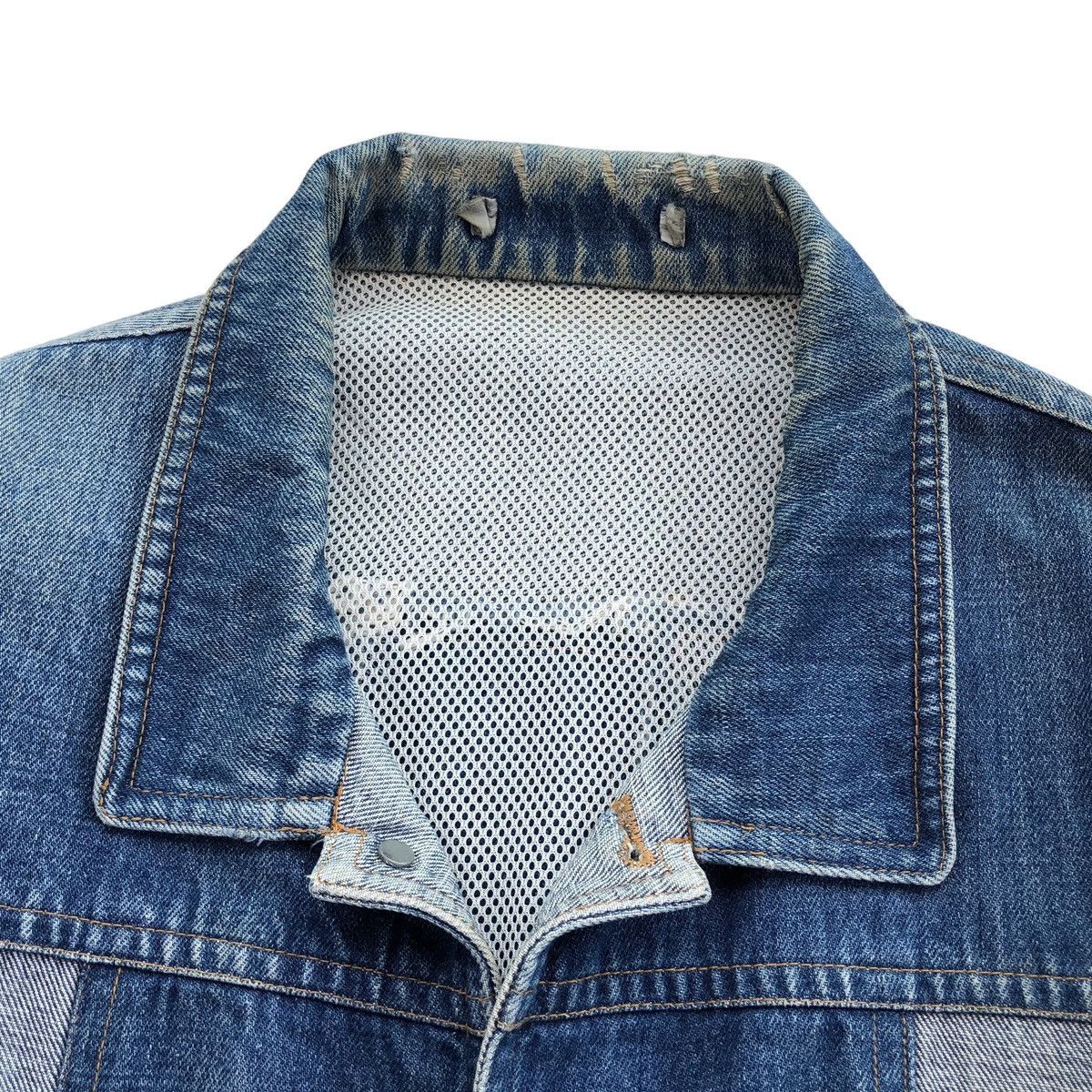Kansai Yamamoto 🔥RARE🔥Vintage KANSAI MAN Denim Patch Jacket Size US M / EU 48-50 / 2 - 12 Thumbnail