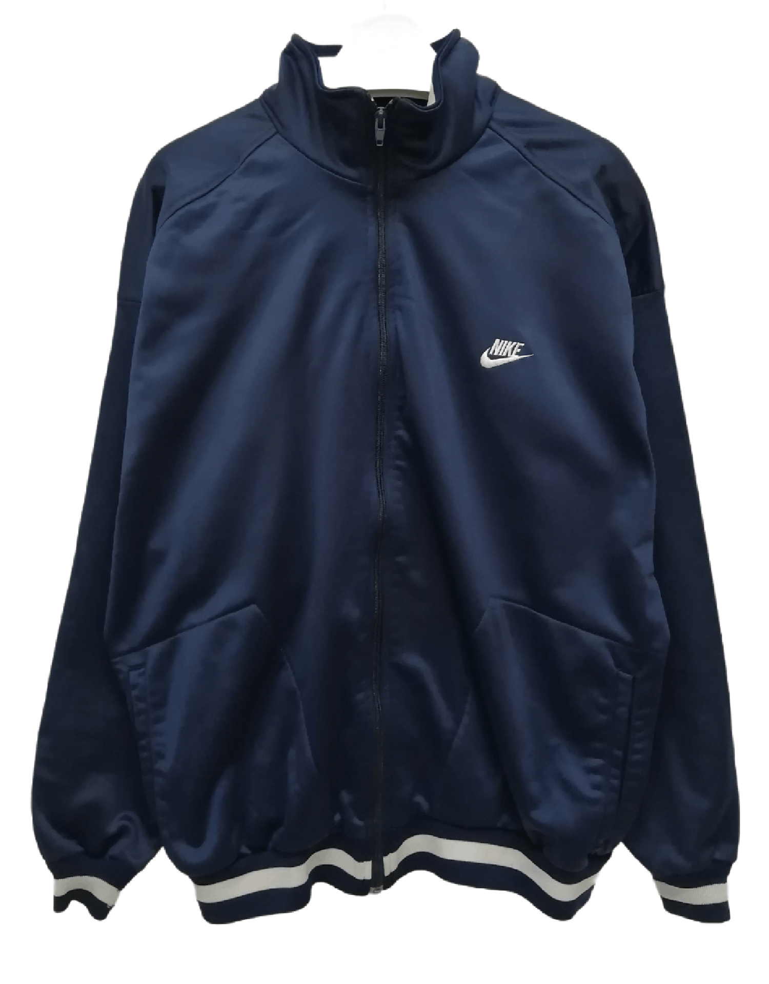Nike Vintage NIKE Swoosh Zipper Training Jacket Size US XXL / EU 58 / 5 - 1 Thumbnail