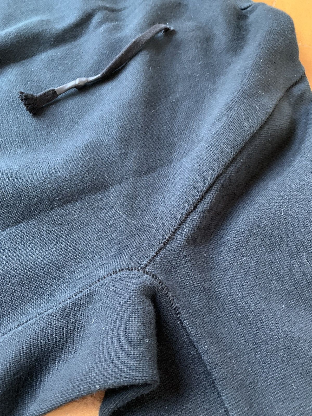 Boris Bidjan Saberi Heavy Black Oversize Long Line Short Sleeve Sweatshirt Size US M / EU 48-50 / 2 - 9 Thumbnail