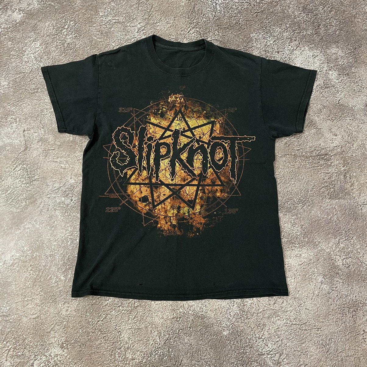 Vintage Vintage Y2K Slipknot Band Tee Graphic Print Grunge Skate M Size US M / EU 48-50 / 2 - 2 Thumbnail