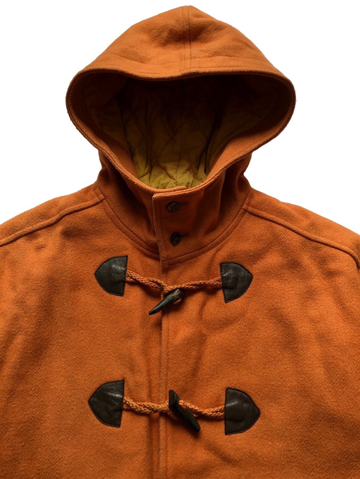 Issey Miyake 1990s Issey Miyake Heavy Wool Duffle Coat Jacket Size US M / EU 48-50 / 2 - 7 Thumbnail