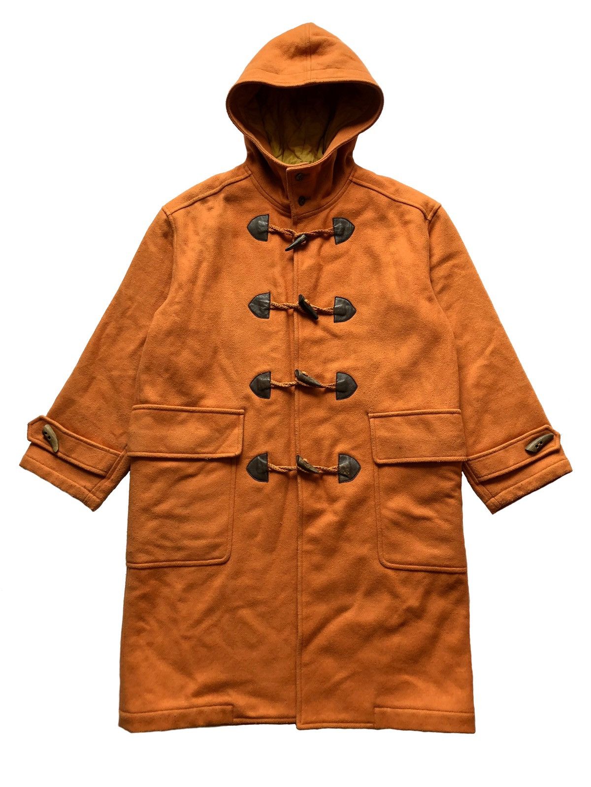 Issey Miyake 1990s Issey Miyake Heavy Wool Duffle Coat Jacket Size US M / EU 48-50 / 2 - 5 Thumbnail