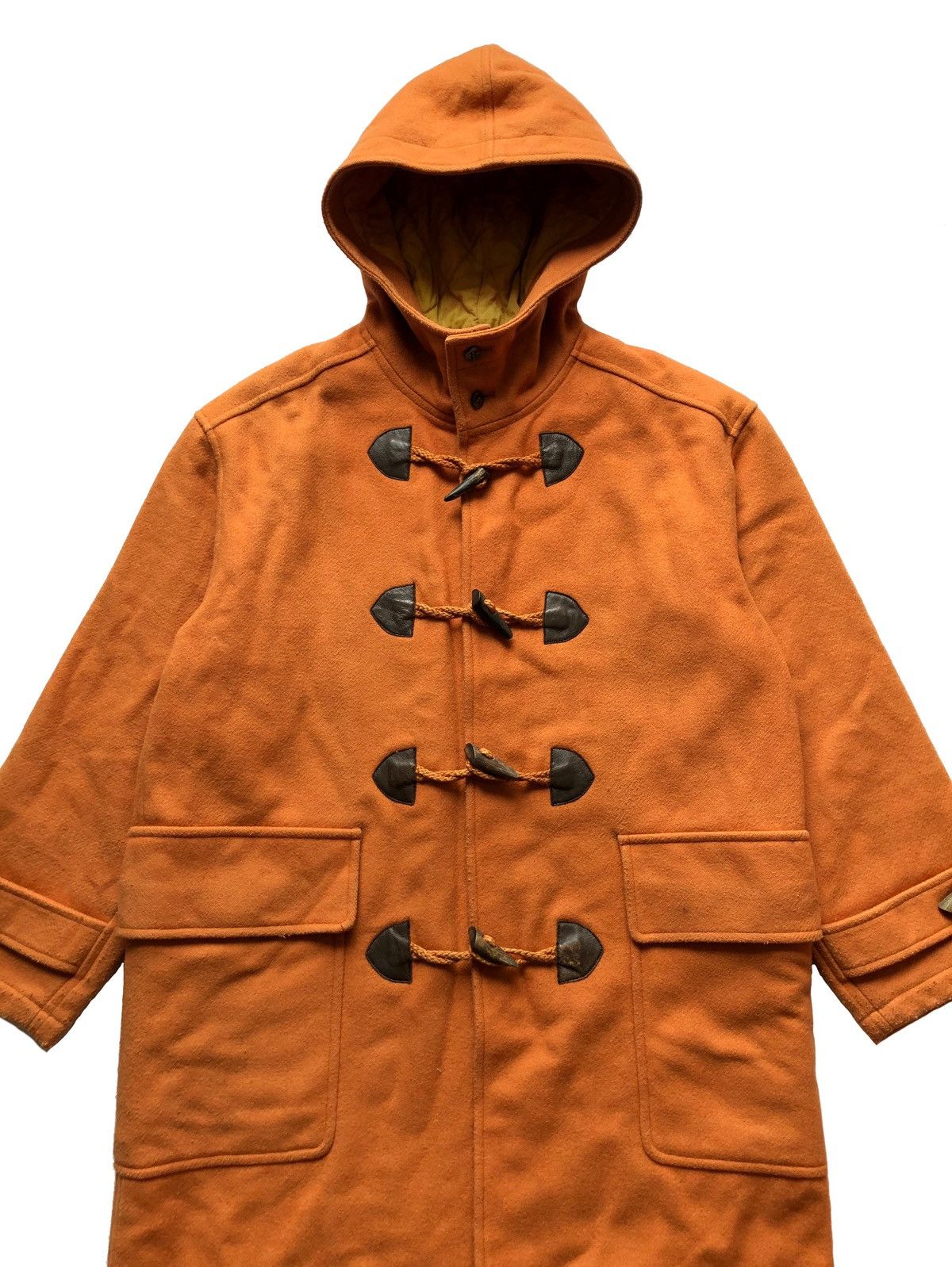 Issey Miyake 1990s Issey Miyake Heavy Wool Duffle Coat Jacket Size US M / EU 48-50 / 2 - 6 Thumbnail