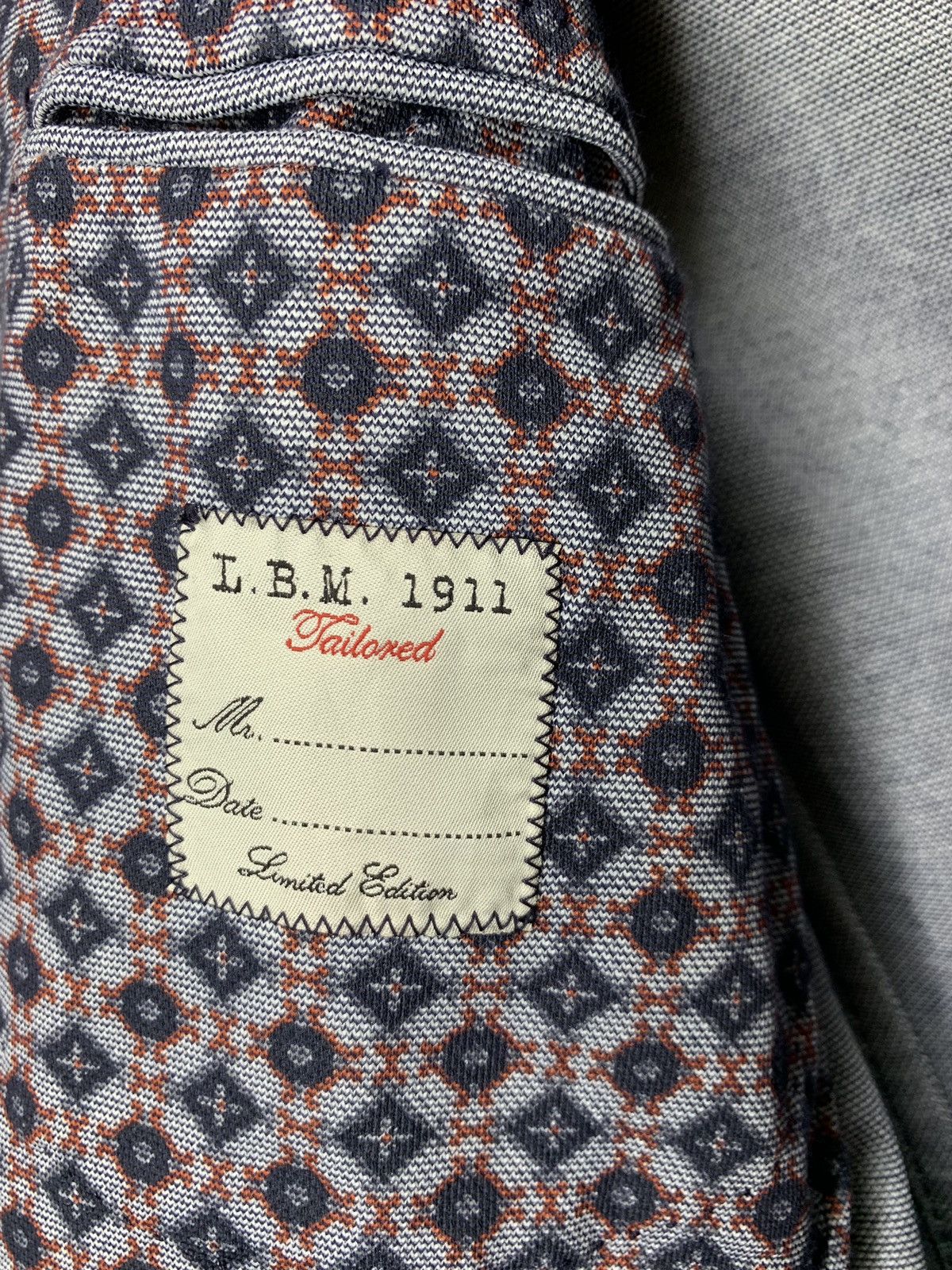 Designer × L.B.M. 1911 L.B.M. 1911 Unstructured Blended Cotton Polyester Jacket Size US S / EU 44-46 / 1 - 7 Thumbnail