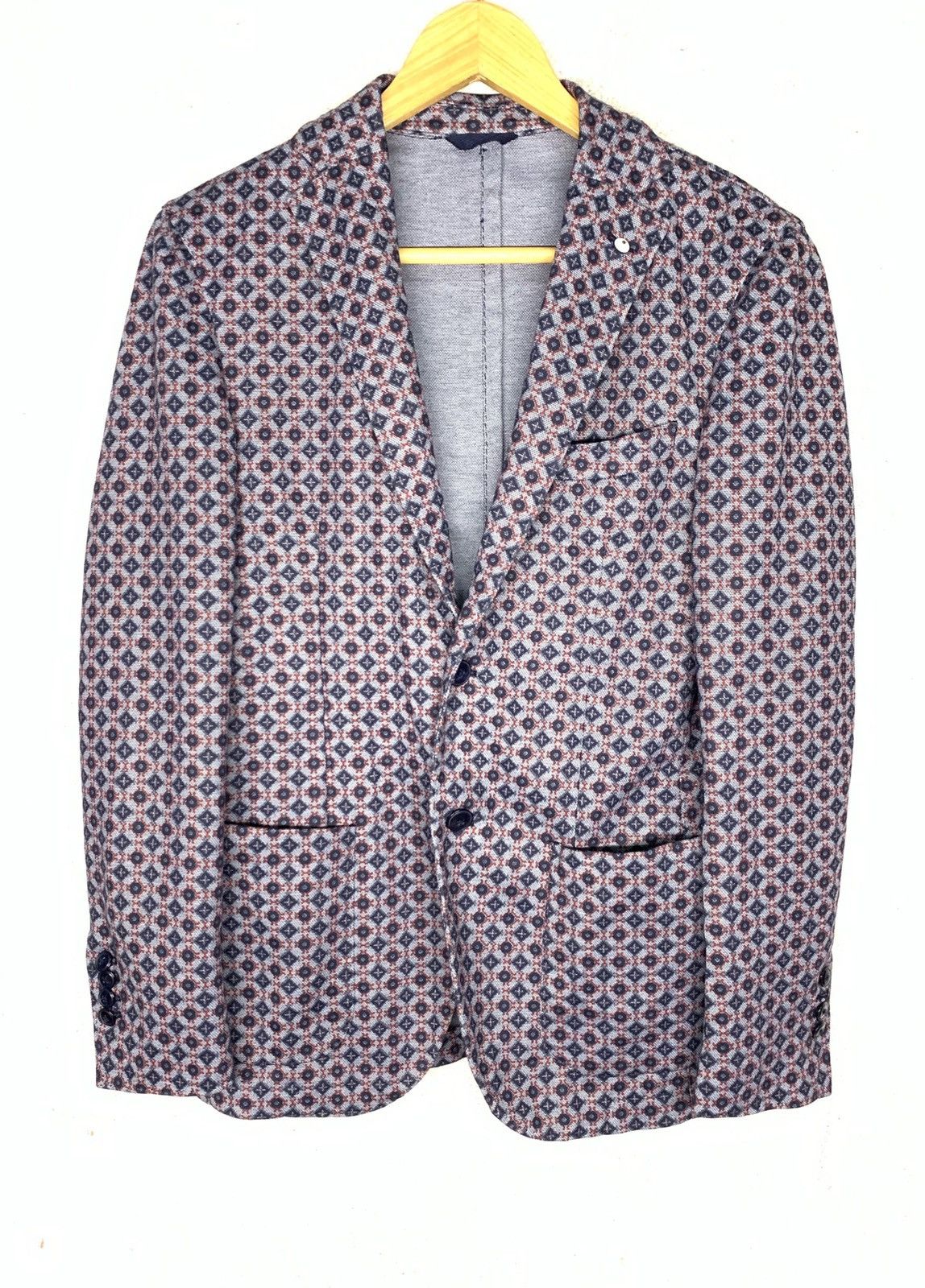 Designer × L.B.M. 1911 L.B.M. 1911 Unstructured Blended Cotton Polyester Jacket Size US S / EU 44-46 / 1 - 1 Thumbnail