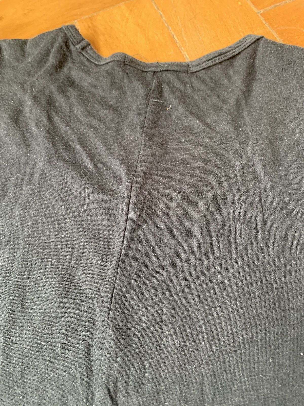The Viridi-anne Japan made black silk and cotton double layer t-shirt Size US M / EU 48-50 / 2 - 12 Thumbnail