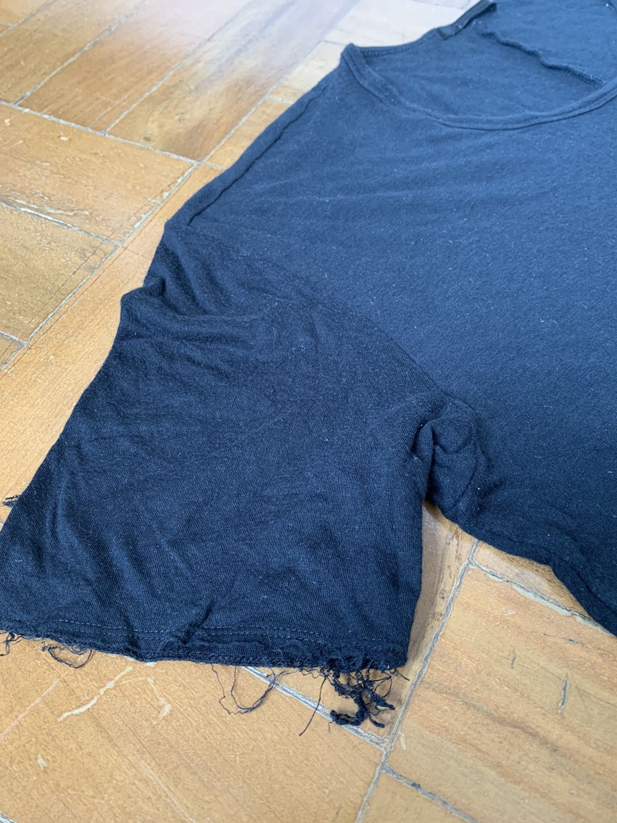 The Viridi-anne Japan made black silk and cotton double layer t-shirt Size US M / EU 48-50 / 2 - 5 Thumbnail