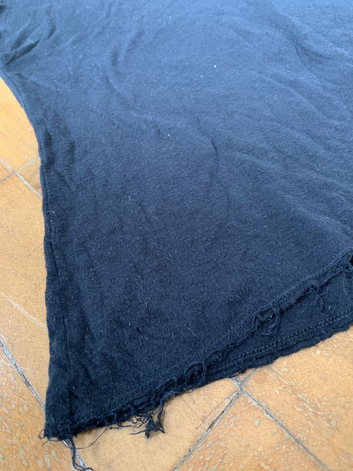 The Viridi-anne Japan made black silk and cotton double layer t-shirt Size US M / EU 48-50 / 2 - 7 Thumbnail