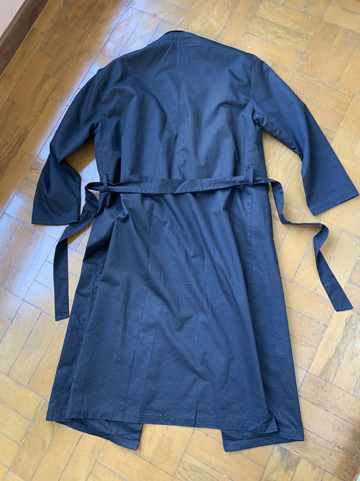 Other New Black Oversized long cotton coat from Those Days Size US M / EU 48-50 / 2 - 11 Thumbnail