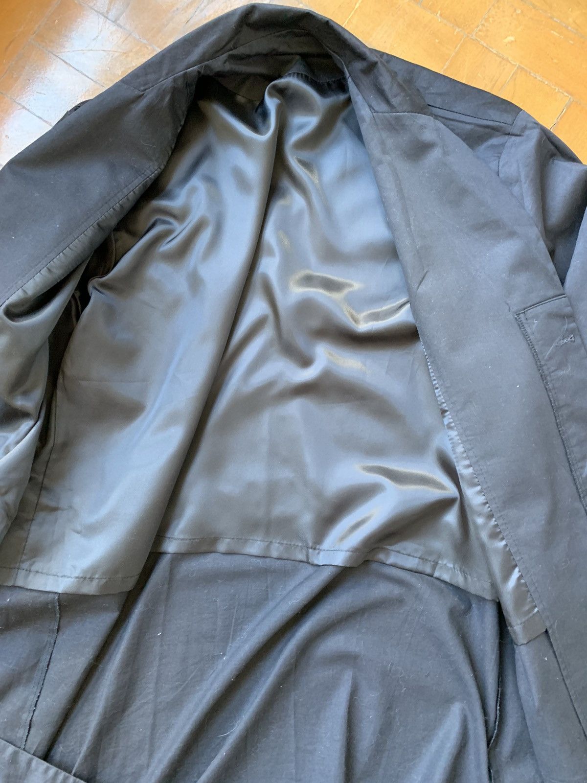 Other New Black Oversized long cotton coat from Those Days Size US M / EU 48-50 / 2 - 8 Thumbnail