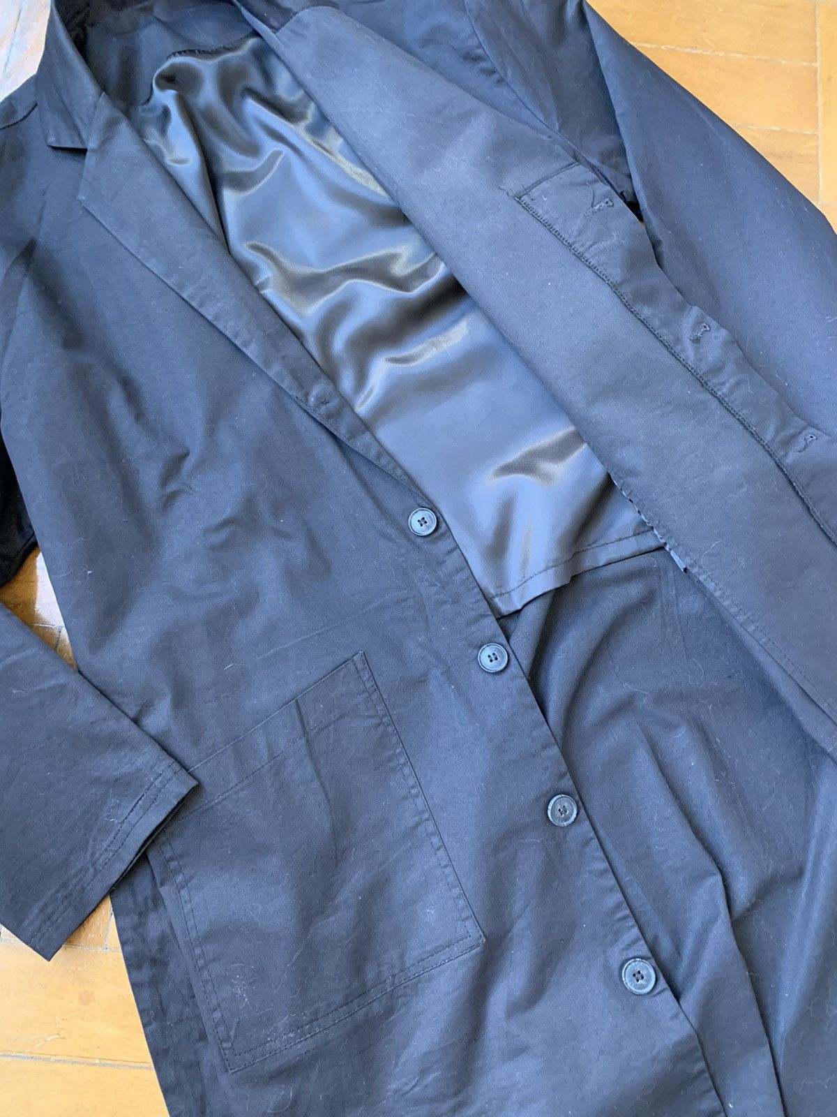 Other New Black Oversized long cotton coat from Those Days Size US M / EU 48-50 / 2 - 4 Thumbnail