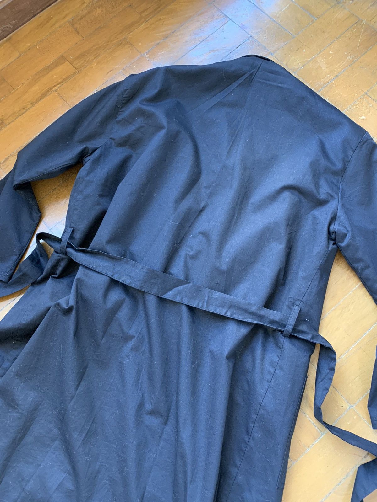 Other New Black Oversized long cotton coat from Those Days Size US M / EU 48-50 / 2 - 13 Thumbnail
