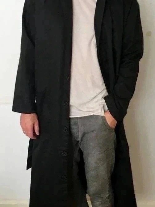 Other New Black Oversized long cotton coat from Those Days Size US M / EU 48-50 / 2 - 14 Thumbnail