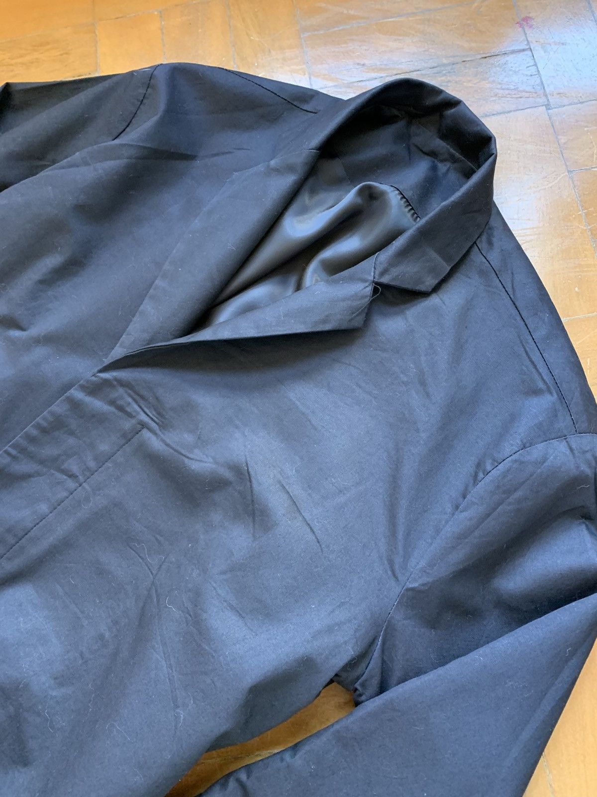 Other New Black Oversized long cotton coat from Those Days Size US M / EU 48-50 / 2 - 6 Thumbnail
