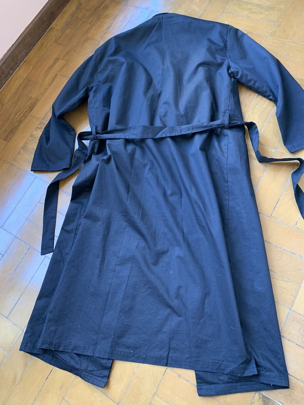 Other New Black Oversized long cotton coat from Those Days Size US M / EU 48-50 / 2 - 12 Thumbnail