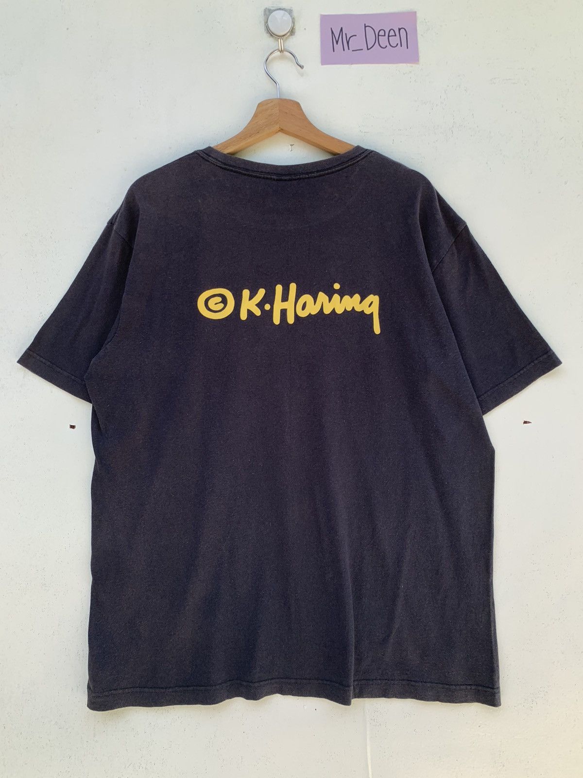 Keith Haring Vintage Keith Haring ‘Wild Oats’ Print Tee Size US XL / EU 56 / 4 - 16 Thumbnail