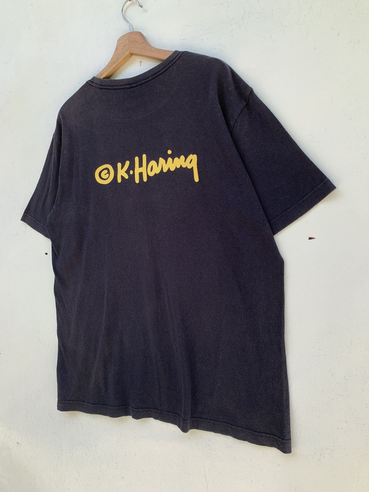 Keith Haring Vintage Keith Haring ‘Wild Oats’ Print Tee Size US XL / EU 56 / 4 - 18 Thumbnail