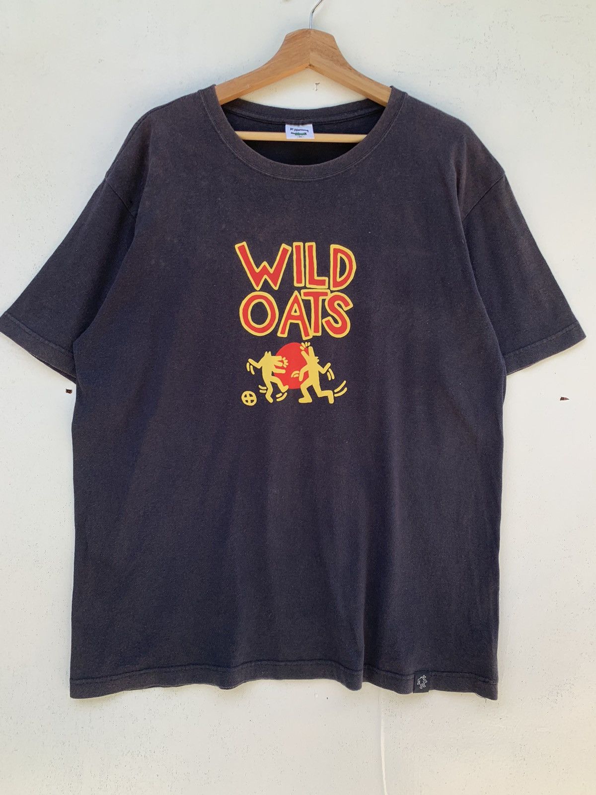 Keith Haring Vintage Keith Haring ‘Wild Oats’ Print Tee Size US XL / EU 56 / 4 - 4 Thumbnail