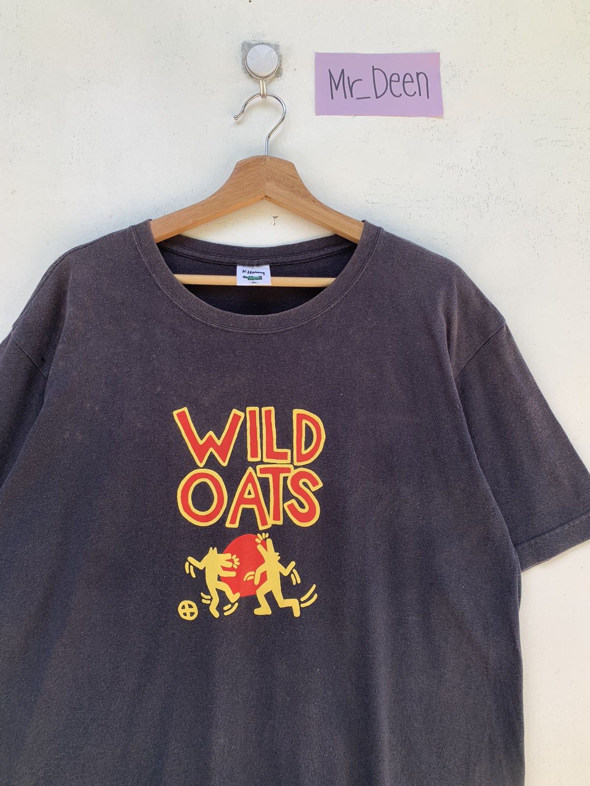 Keith Haring Vintage Keith Haring ‘Wild Oats’ Print Tee Size US XL / EU 56 / 4 - 5 Thumbnail