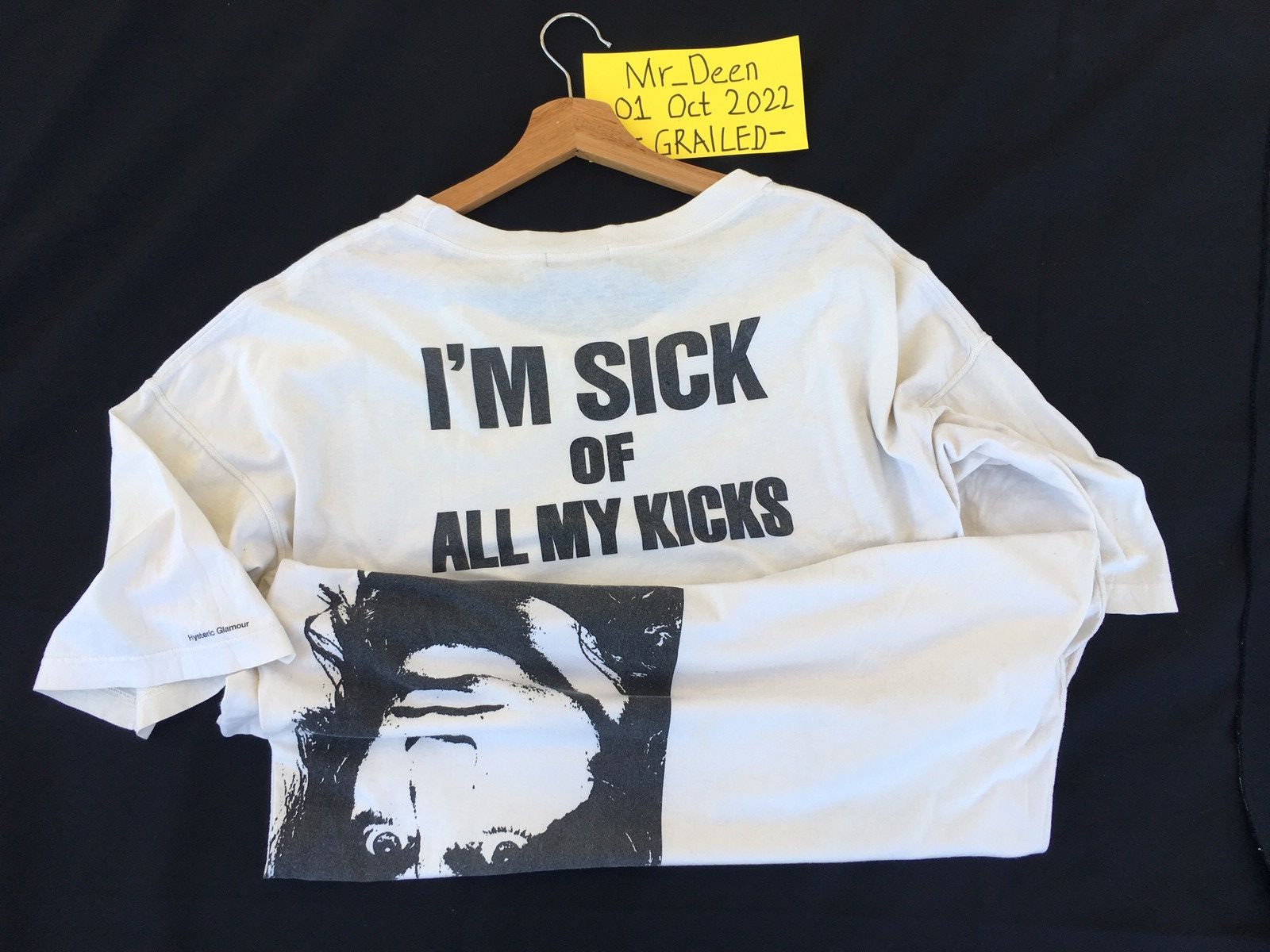 Hysteric Glamour Rare 90s Vintage Hysteric Glamour x Iggy Pop Long Shirt Size US M / EU 48-50 / 2 - 2 Thumbnail