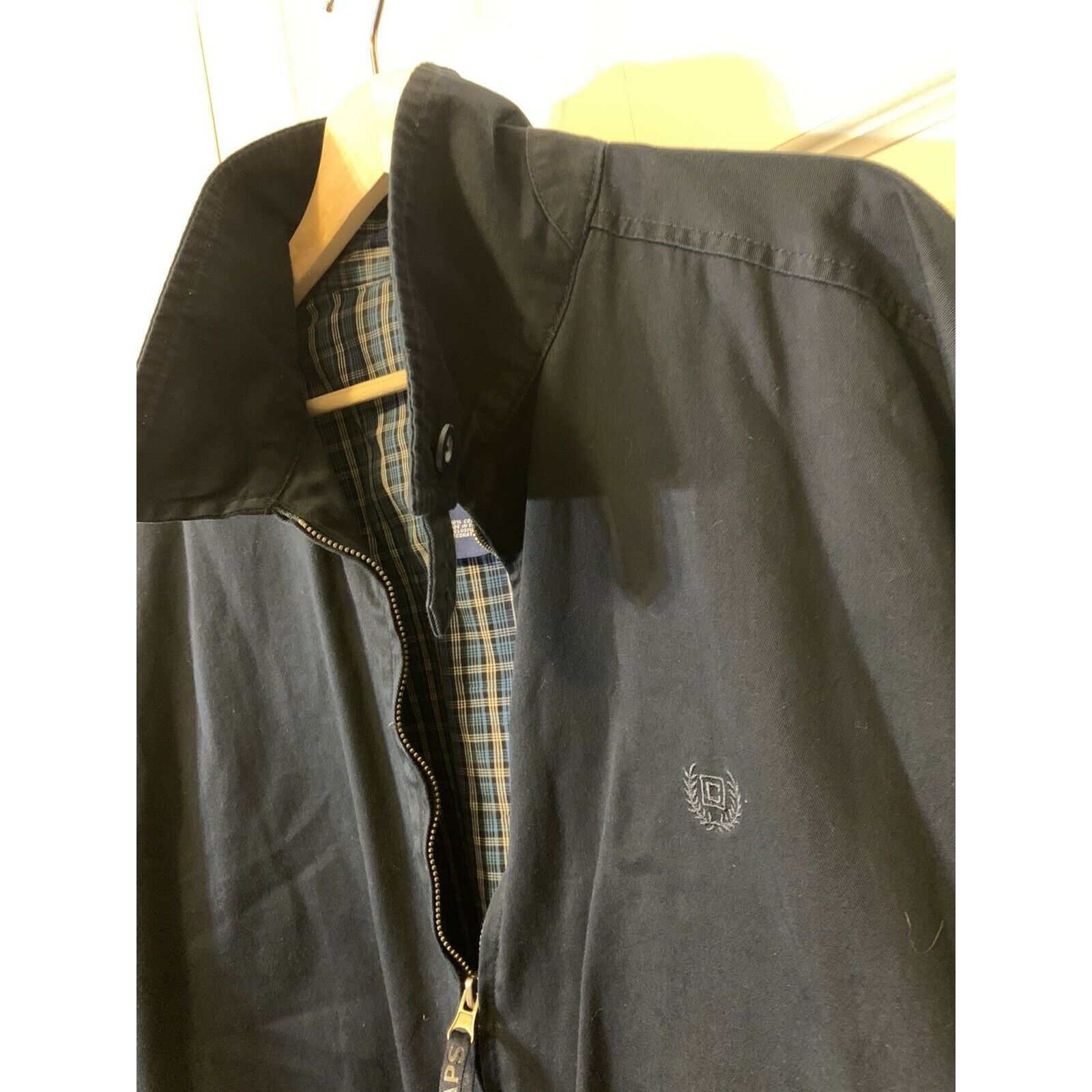 Chaps Chaps Made In Egypt Men’s XL Blue Full Zip Vintage Jacket Size US XL / EU 56 / 4 - 1 Thumbnail