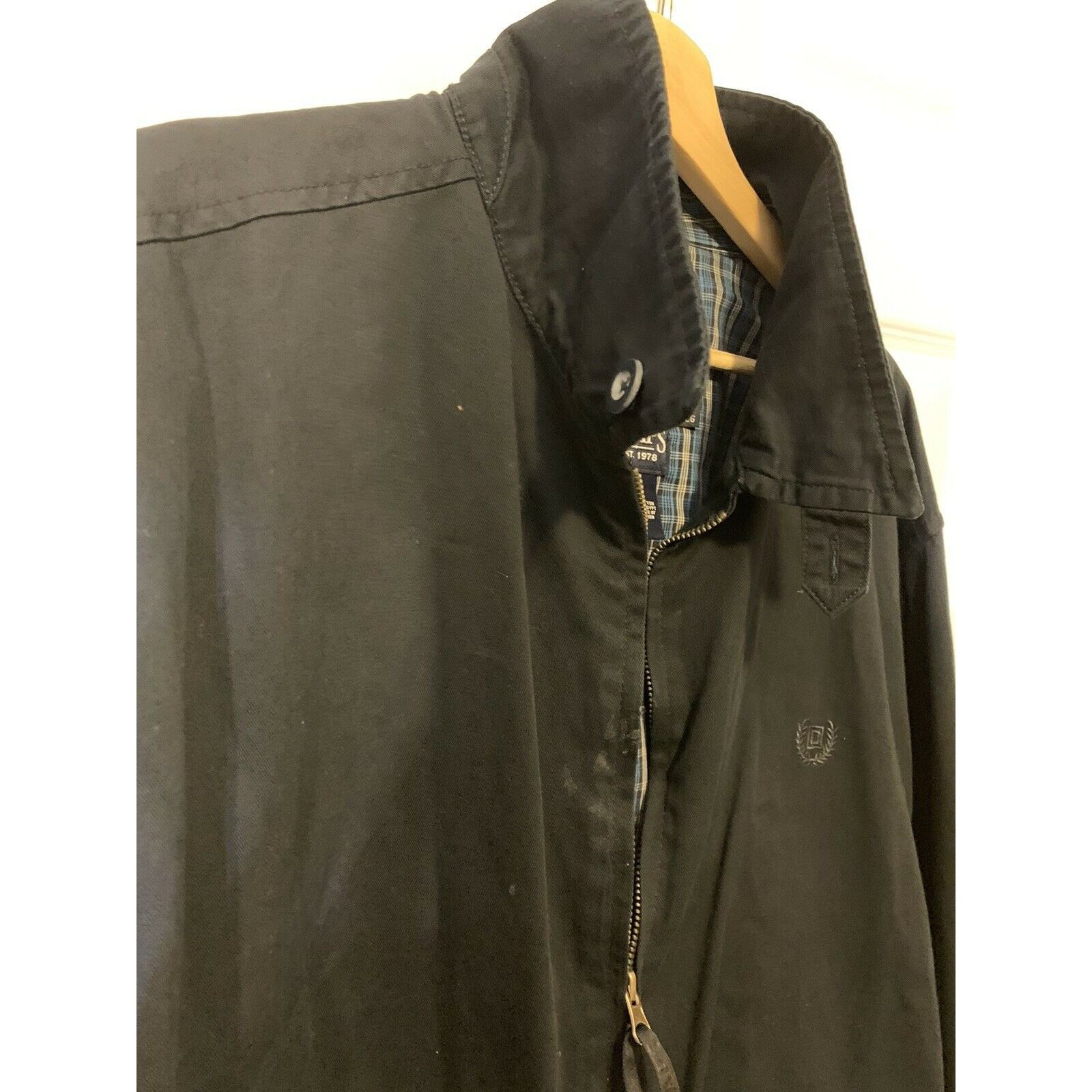 Chaps Chaps Made In Egypt Men’s XL Blue Full Zip Vintage Jacket Size US XL / EU 56 / 4 - 3 Thumbnail