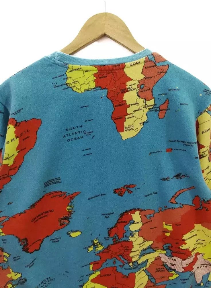 Bdg × Vintage Bdg world maps sweatshirts crewneck overprint Size US S / EU 44-46 / 1 - 4 Thumbnail