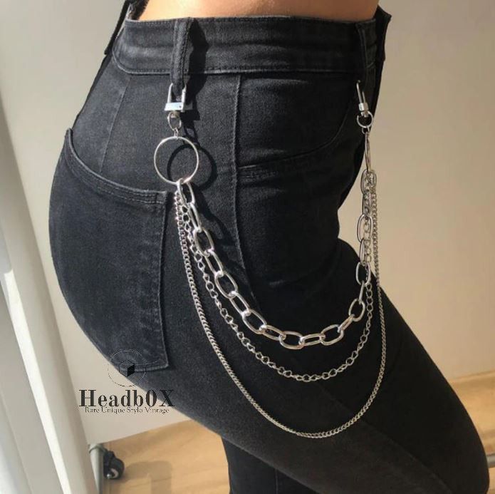 Jewelry Punk Multi-layer Chain Size ONE SIZE - 1 Thumbnail
