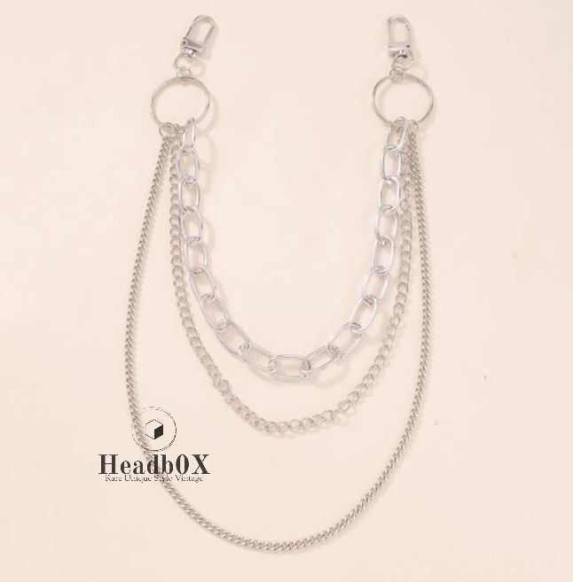 Jewelry Punk Multi-layer Chain Size ONE SIZE - 3 Thumbnail