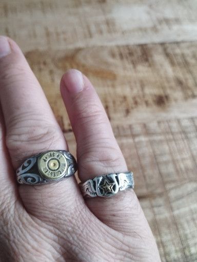 Vintage Eagle's Wings Star Ring Size ONE SIZE - 4 Thumbnail