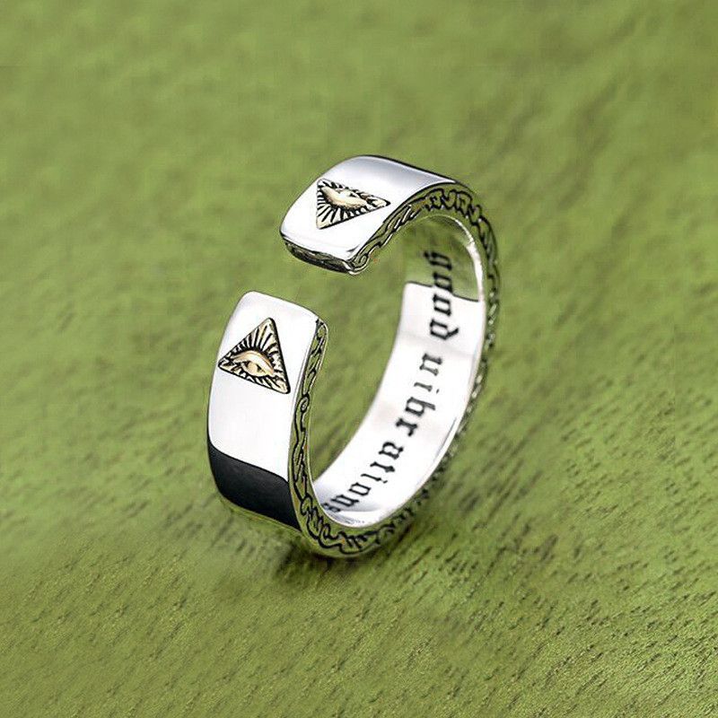 Jewelry Eye of God Adjustable Ring Size ONE SIZE - 1 Thumbnail