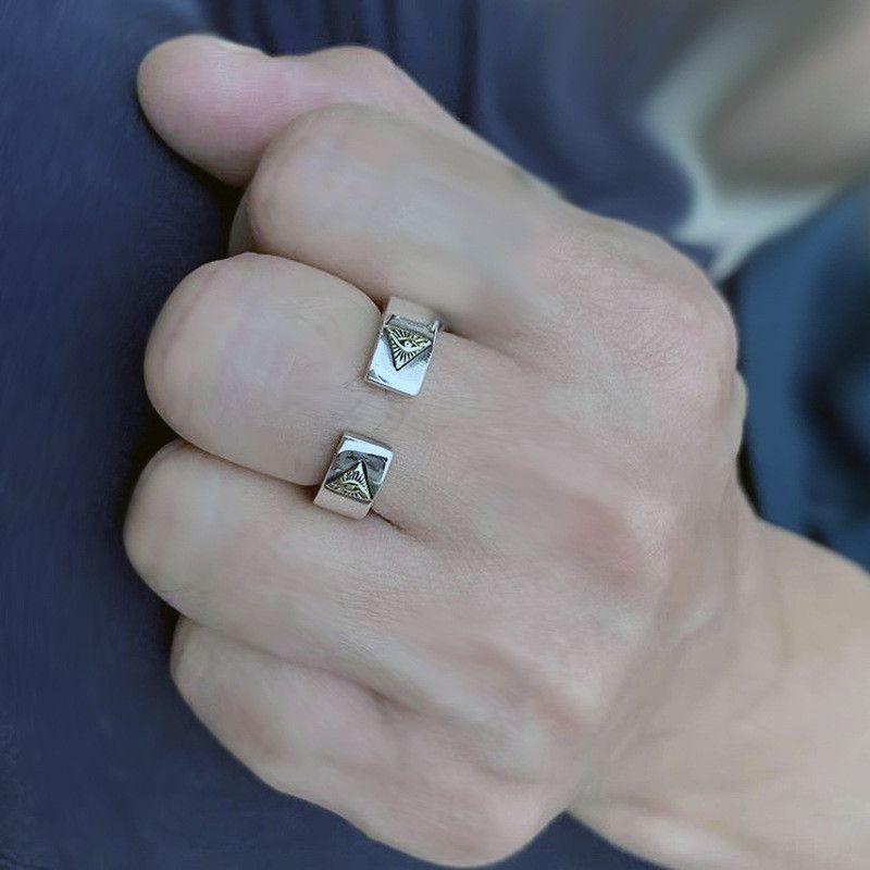 Jewelry Eye of God Adjustable Ring Size ONE SIZE - 3 Thumbnail