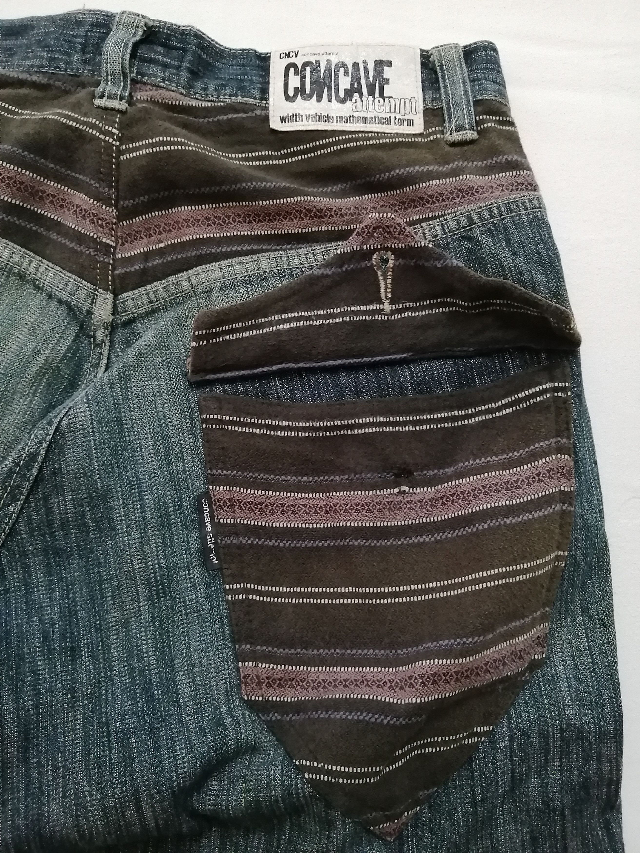 Japanese Brand Japanese CNCV CONCAVE ATTEMPT Jeans Size US 34 / EU 50 - 5 Thumbnail