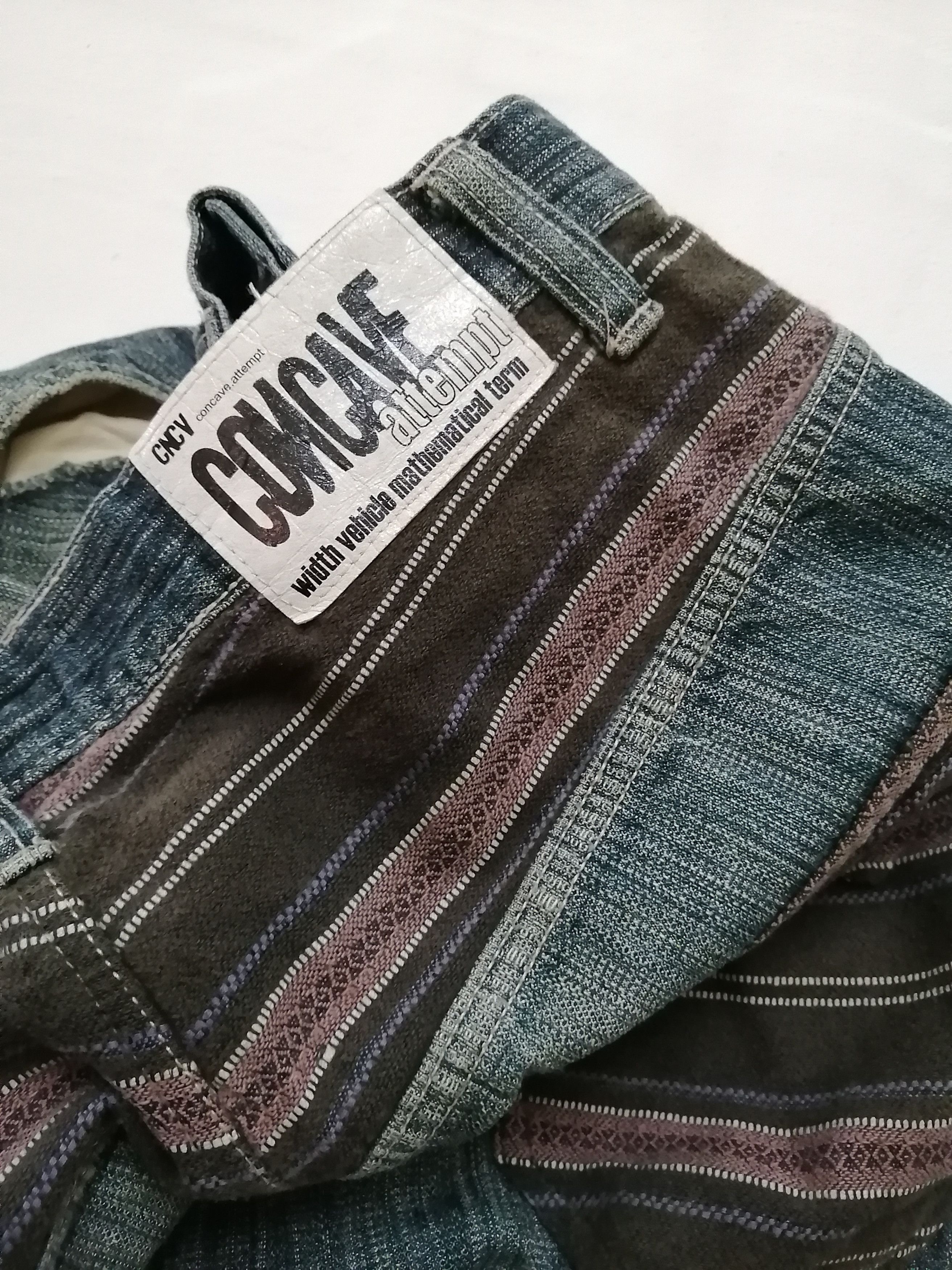 Japanese Brand Japanese CNCV CONCAVE ATTEMPT Jeans Size US 34 / EU 50 - 3 Thumbnail