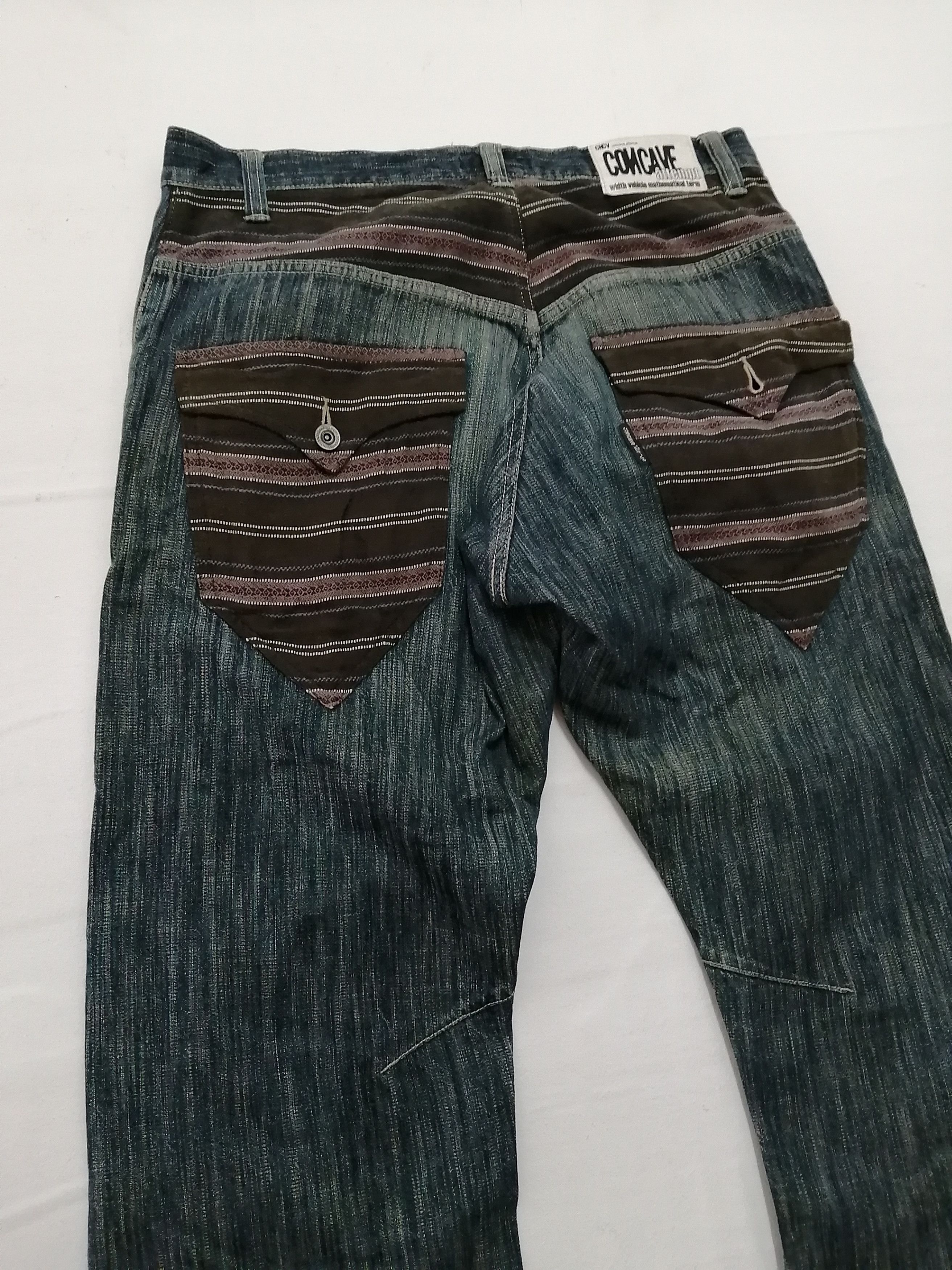 Japanese Brand Japanese CNCV CONCAVE ATTEMPT Jeans Size US 34 / EU 50 - 8 Thumbnail