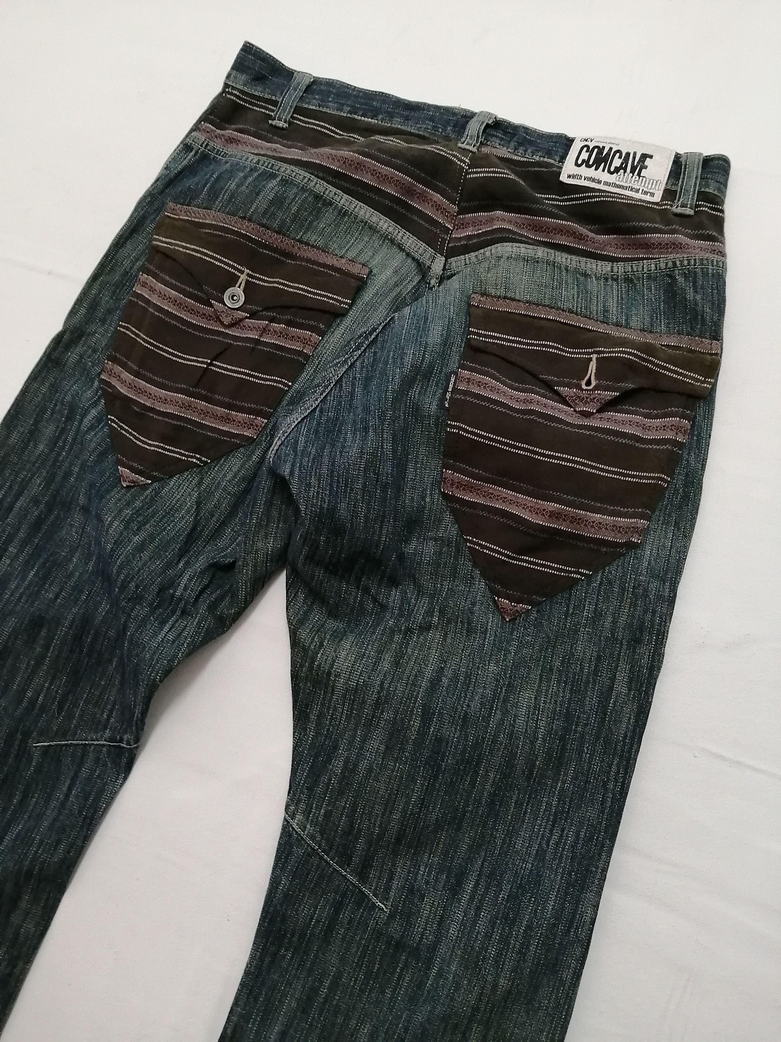 Japanese Brand Japanese CNCV CONCAVE ATTEMPT Jeans Size US 34 / EU 50 - 7 Thumbnail