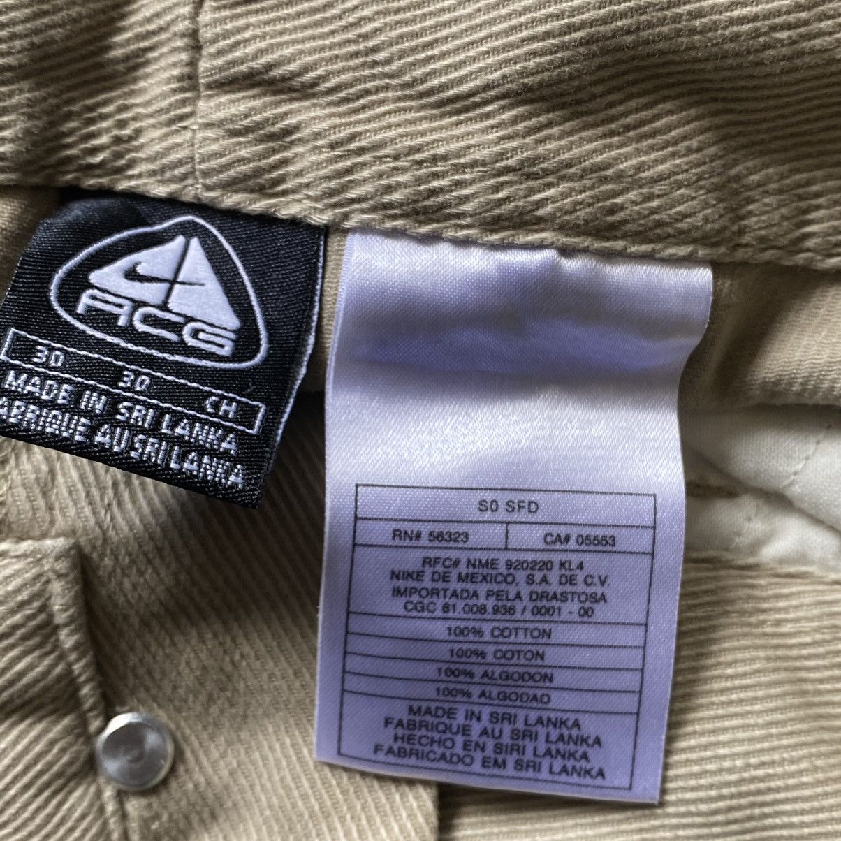 Nike × Nike ACG 2 Pair Nike ACG Short Cargo & Training Short Size US 30 / EU 46 - 12 Thumbnail
