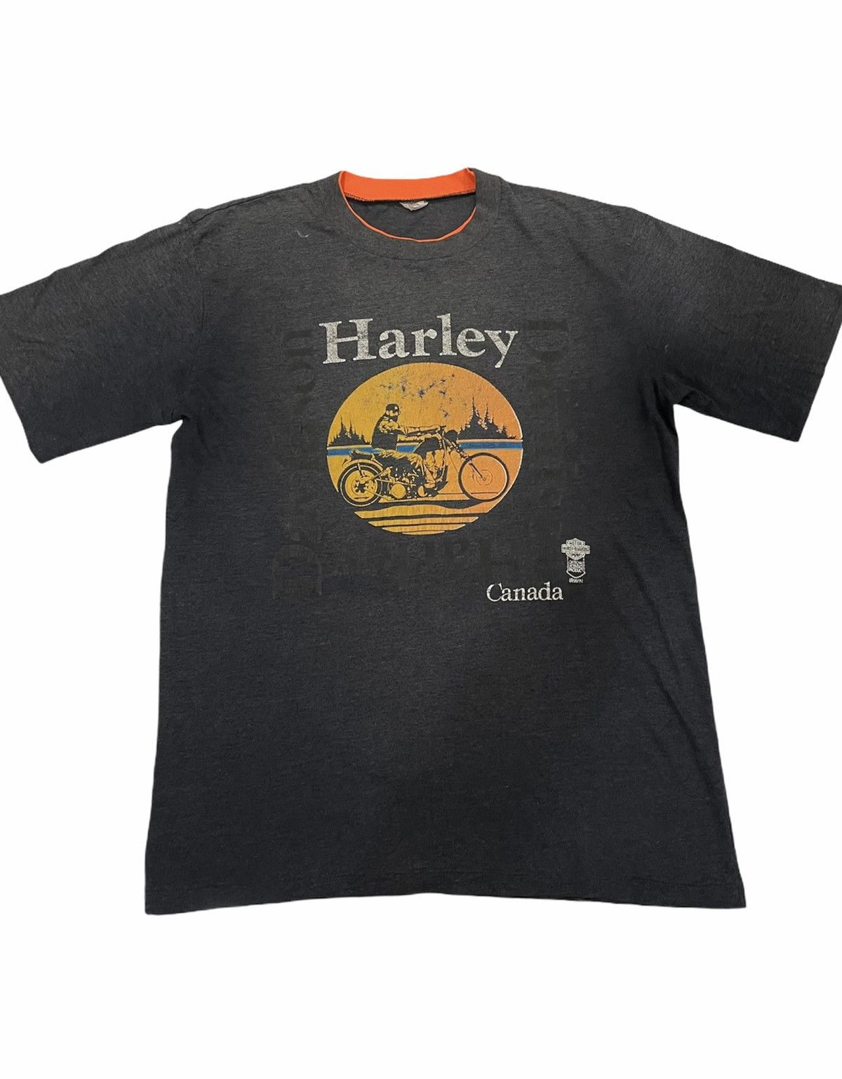 image of Harley Davidson Paper-Thin Irwin Sturgis Bike Week in Black, Men's (Size Medium)