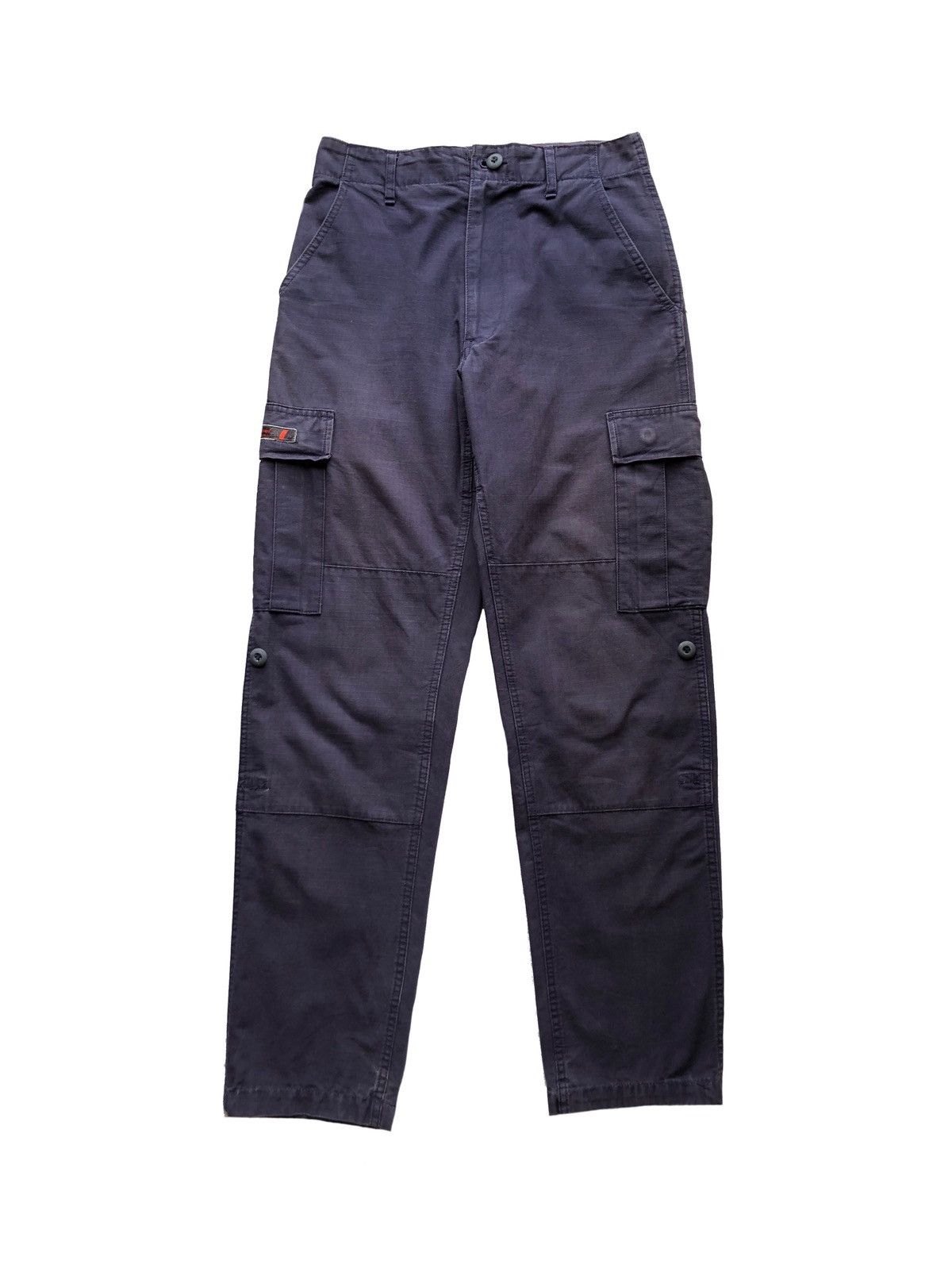 image of 1990S Wtaps uparmed Military Tactical Cargo Trousers Pant in Faded Navy, Men's (Size 28)