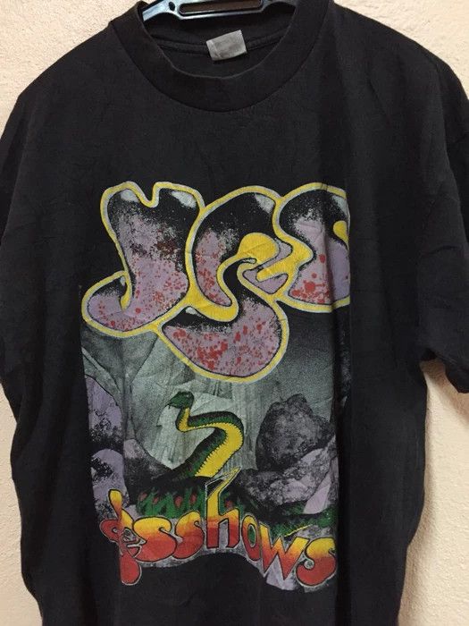 Band Tees Vintage 90's YES Band Psychedelic rock band tee shirt ACDC Size US XL / EU 56 / 4 - 4 Thumbnail