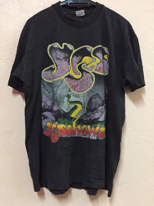 Band Tees Vintage 90's YES Band Psychedelic rock band tee shirt ACDC Size US XL / EU 56 / 4 - 6 Thumbnail