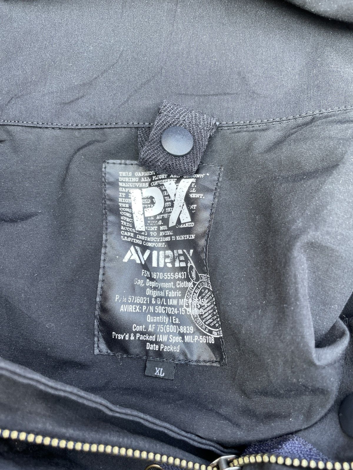 Avirex Archival Avirex Parka Tactical Raincoat Army Hooded Vintage Size US XL / EU 56 / 4 - 5 Thumbnail