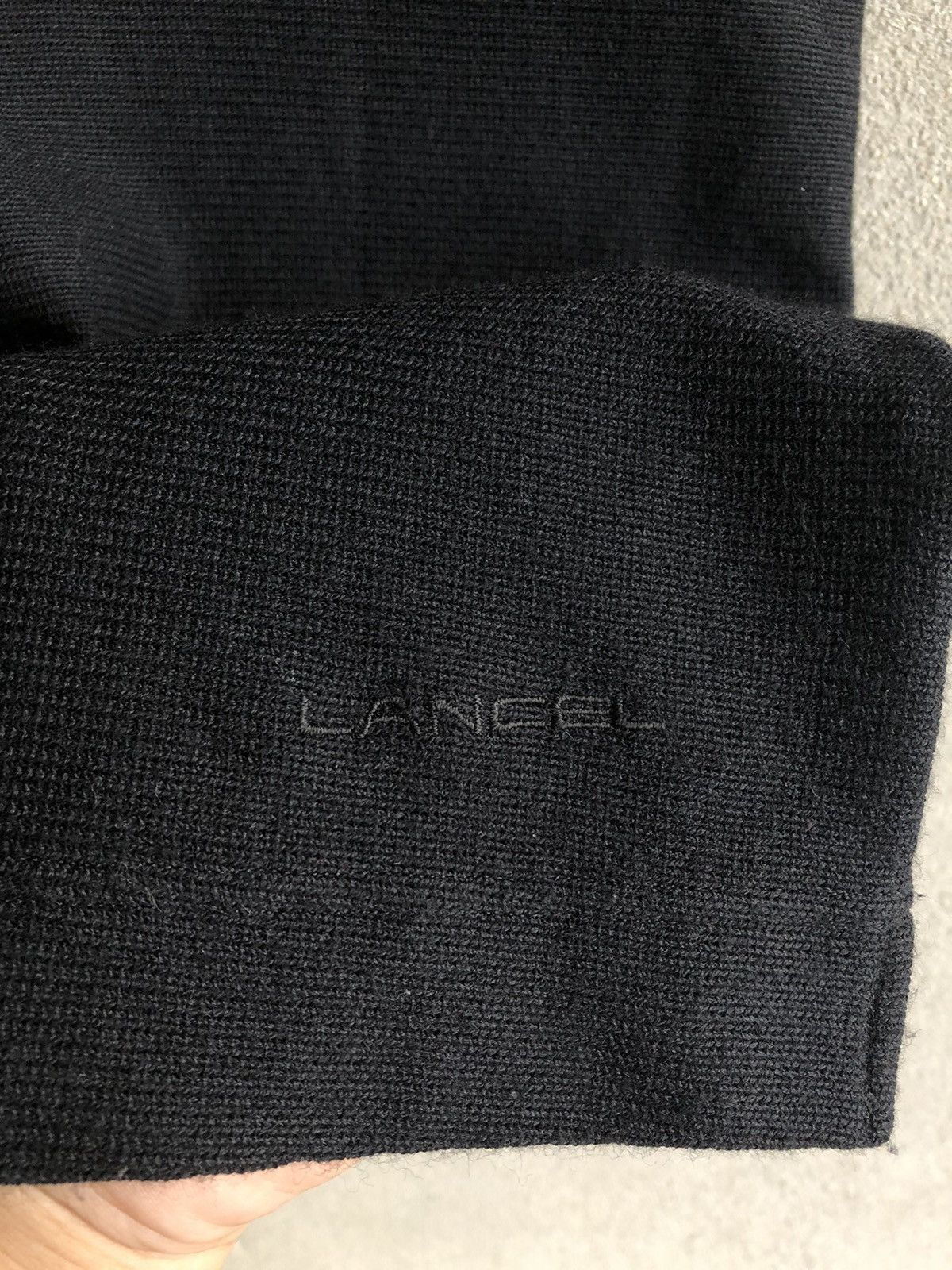Japanese Brand × Lancel × Vintage Vintage LANCEL turtleneck knitted top Size M / US 6-8 / IT 42-44 - 4 Thumbnail
