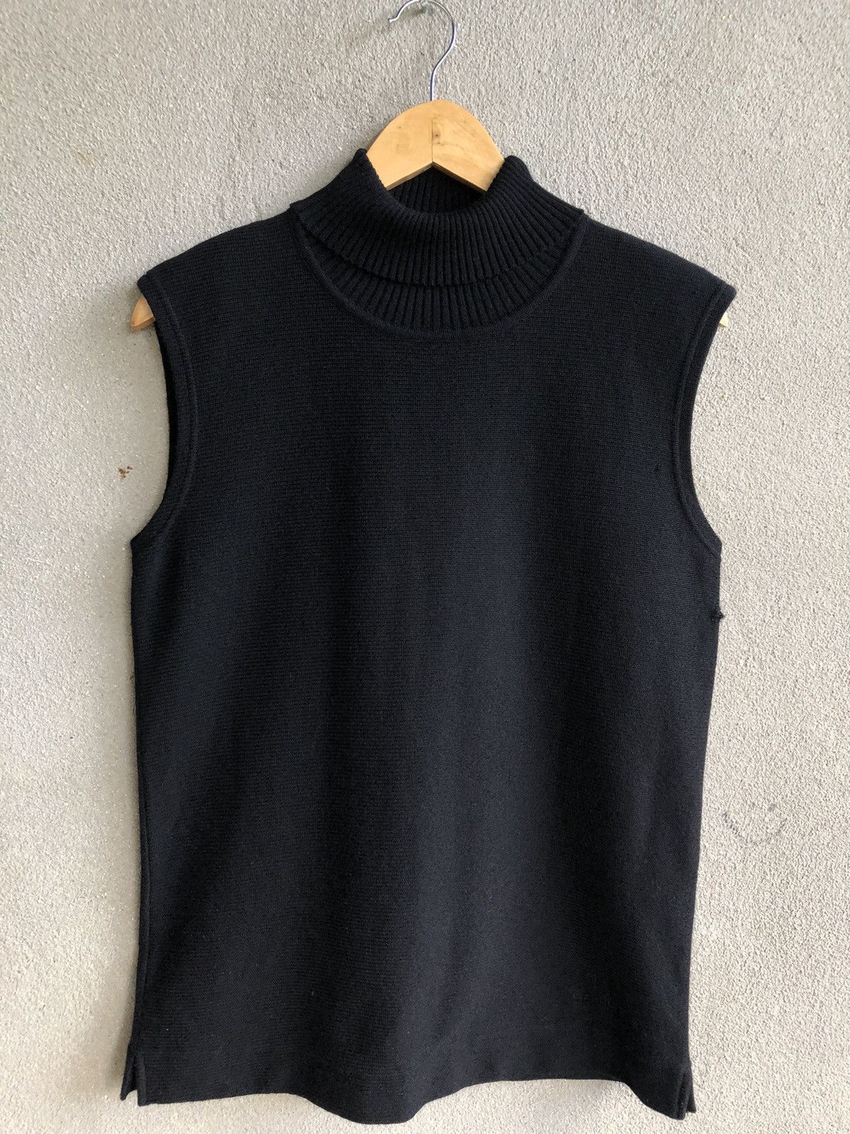 Japanese Brand × Lancel × Vintage Vintage LANCEL turtleneck knitted top Size M / US 6-8 / IT 42-44 - 1 Thumbnail