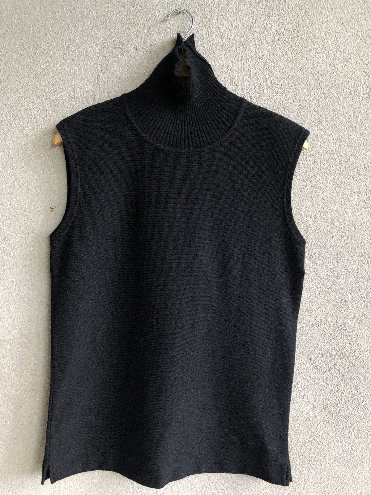 Japanese Brand × Lancel × Vintage Vintage LANCEL turtleneck knitted top Size M / US 6-8 / IT 42-44 - 3 Thumbnail
