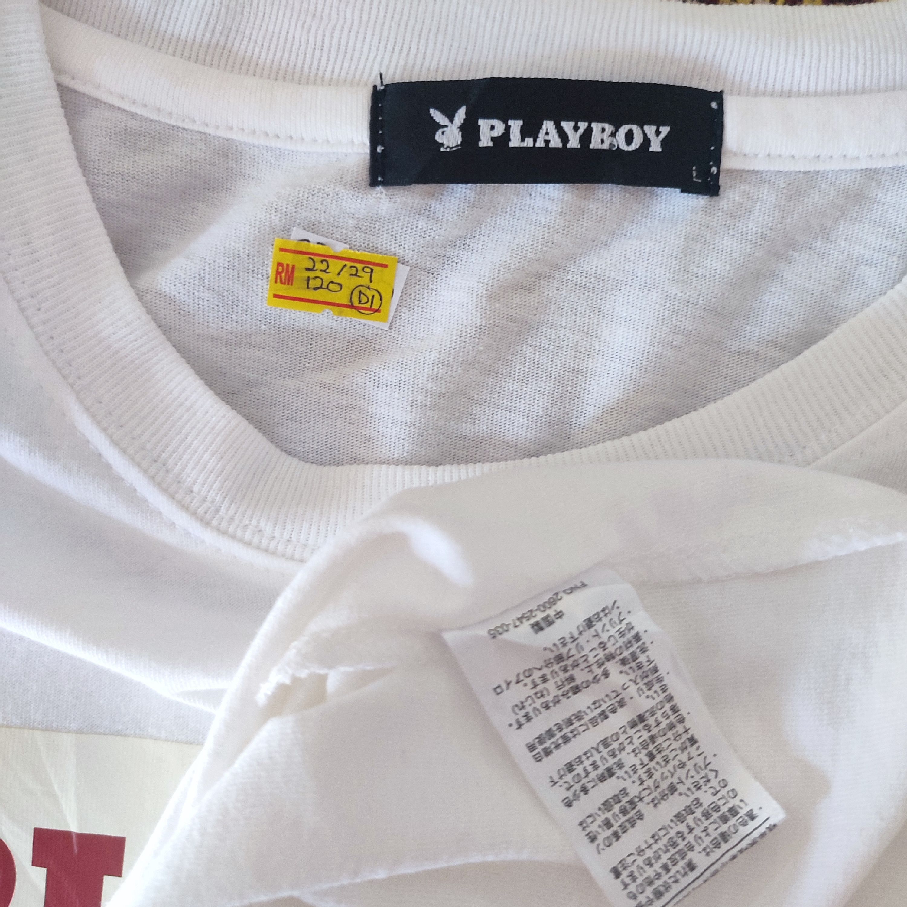 Playboy × Vintage PLAYBOY Long Sleeve Tshirt Size US L / EU 52-54 / 3 - 5 Thumbnail