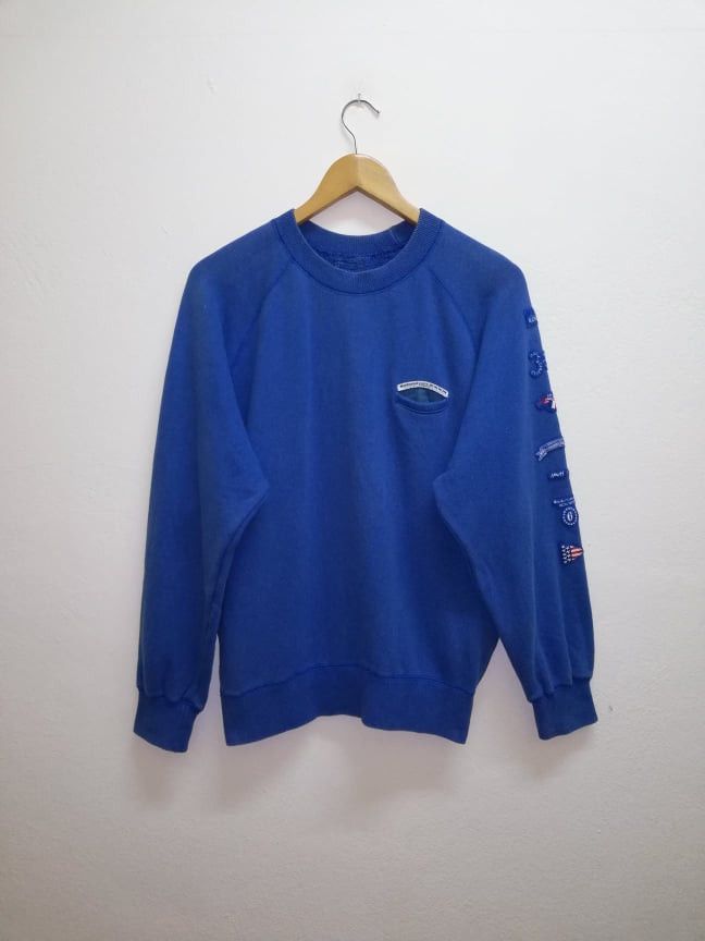 Japanese Brand Vintage Mademoiselle Non Non Crewneck Sweatshirt (c23) Size US M / EU 48-50 / 2 - 2 Thumbnail