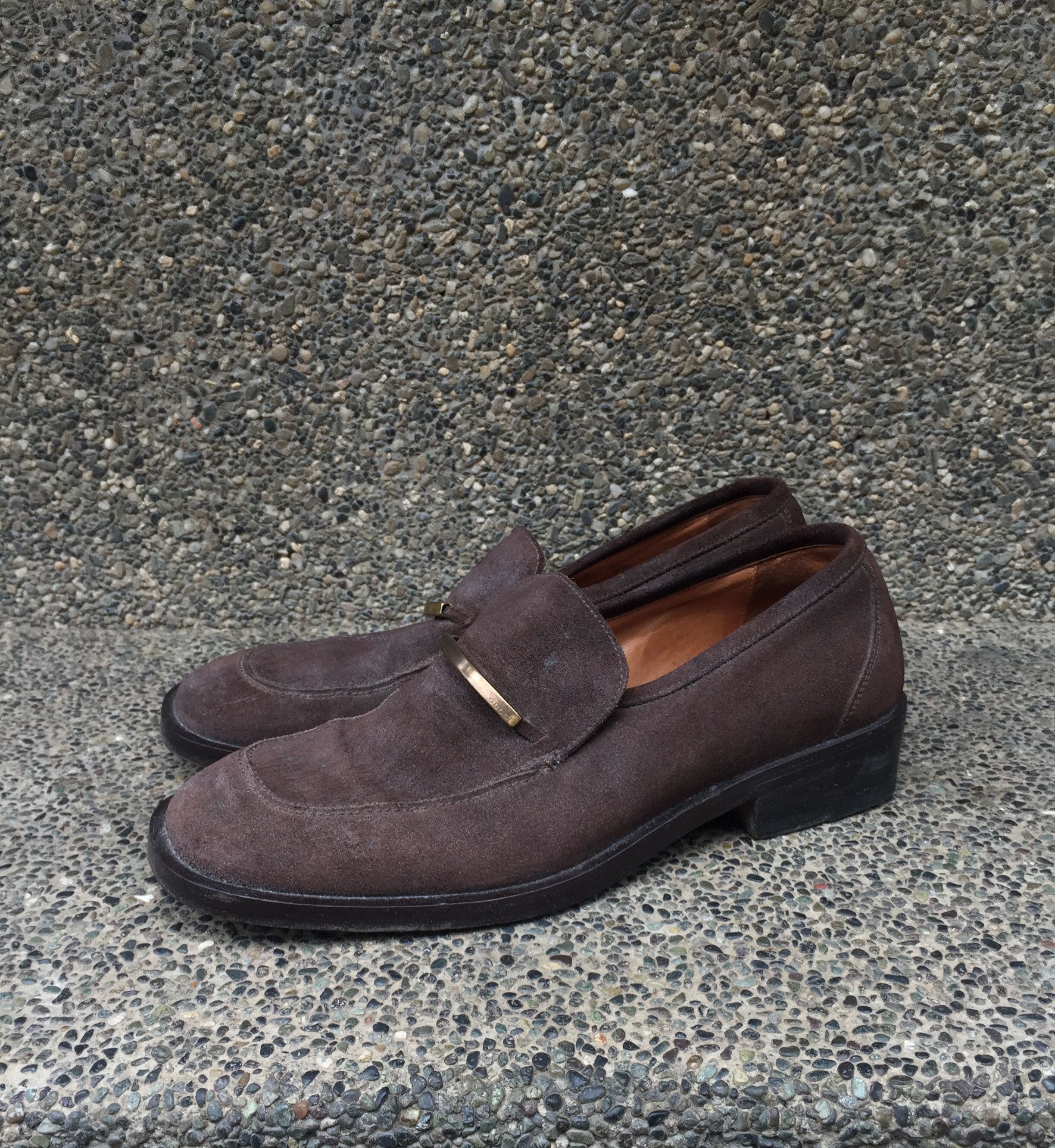 Gucci Gucci Suede Loafers Size US 8 / EU 41 - 1 Thumbnail