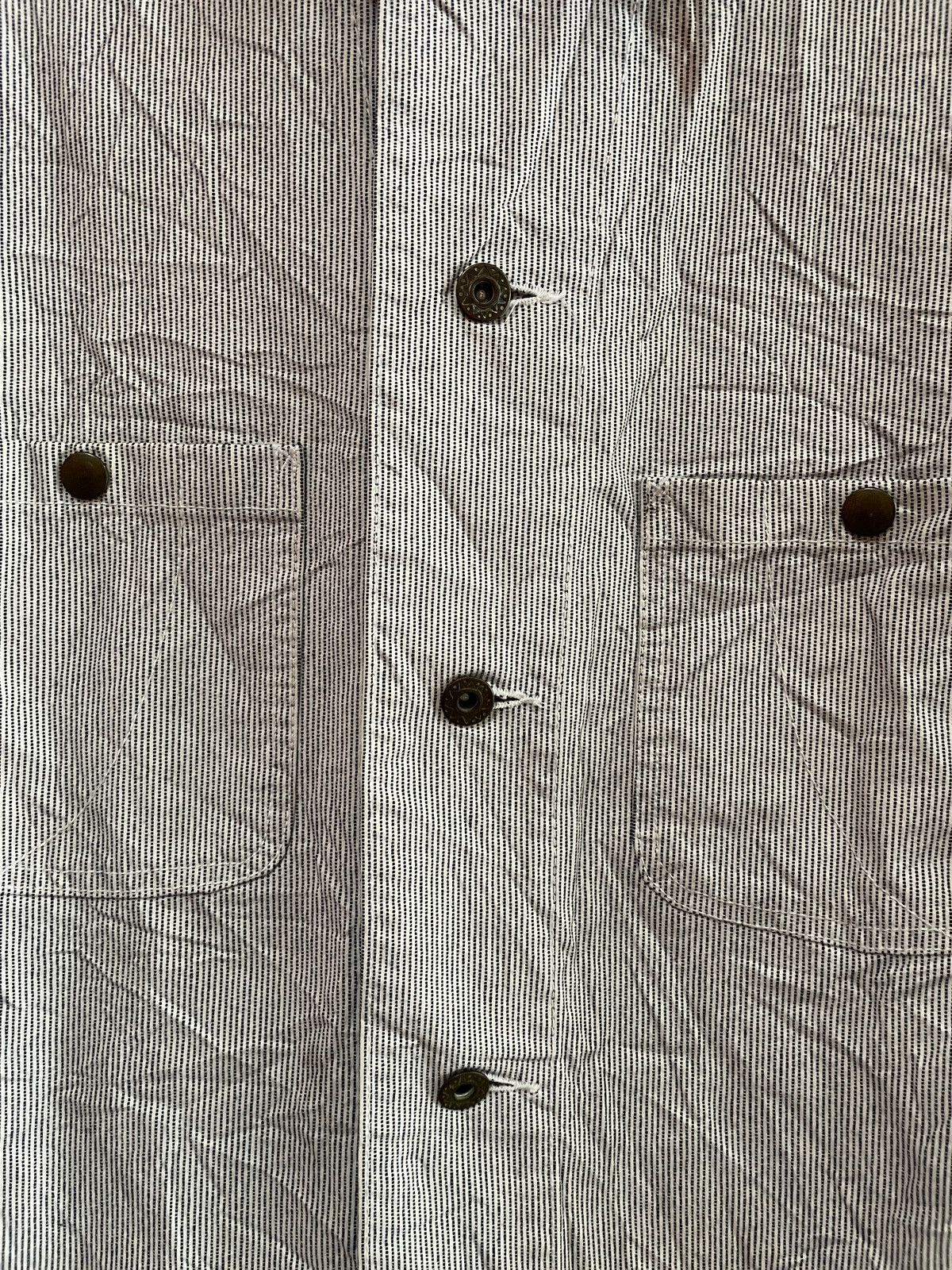 Japanese Brand Archival Made in Japan chore jacket patchwork military army Size US S / EU 44-46 / 1 - 4 Thumbnail