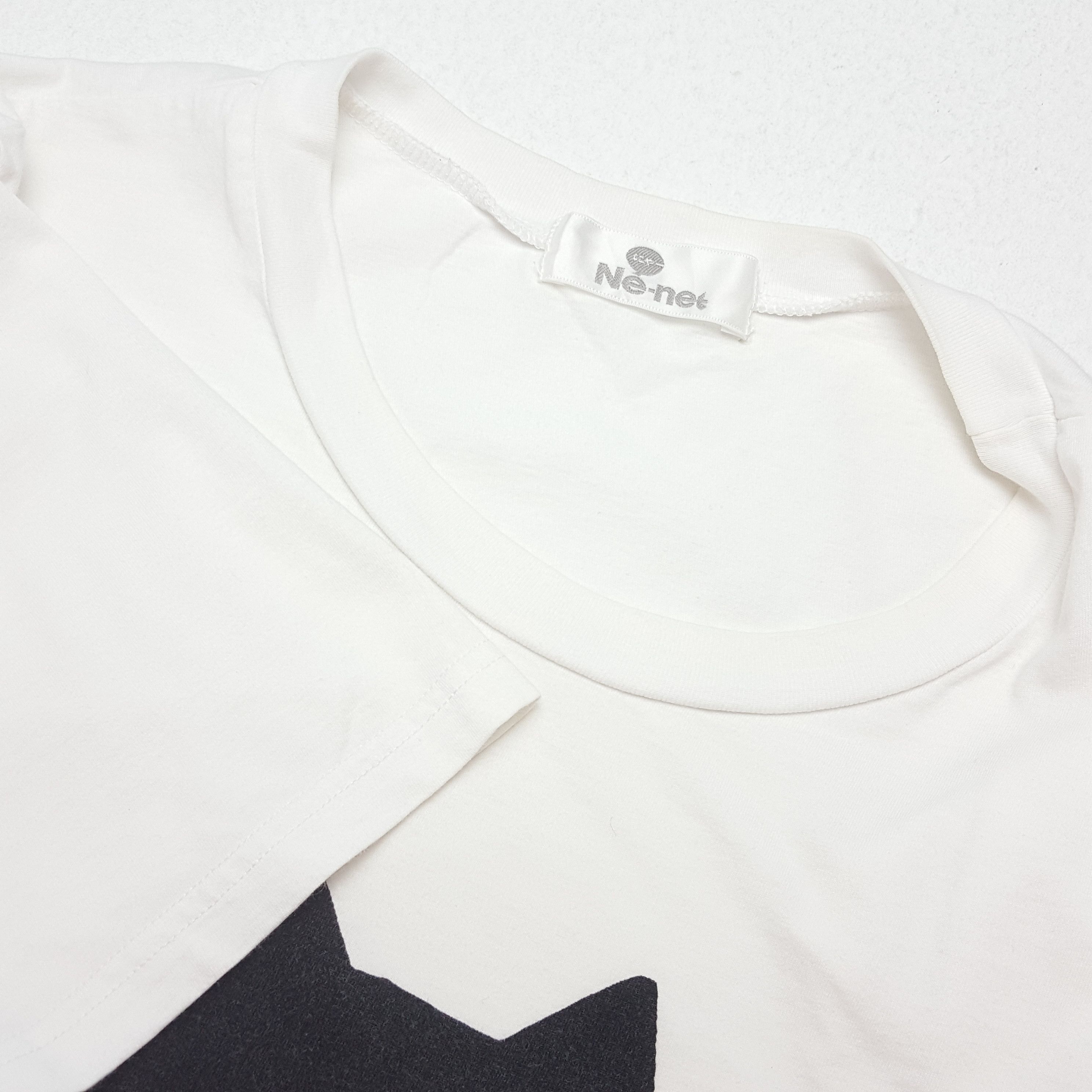 Issey Miyake × Japanese Brand × Ne-Net NE-NET Japanese Designer Brand Tshirt Size US M / EU 48-50 / 2 - 6 Thumbnail
